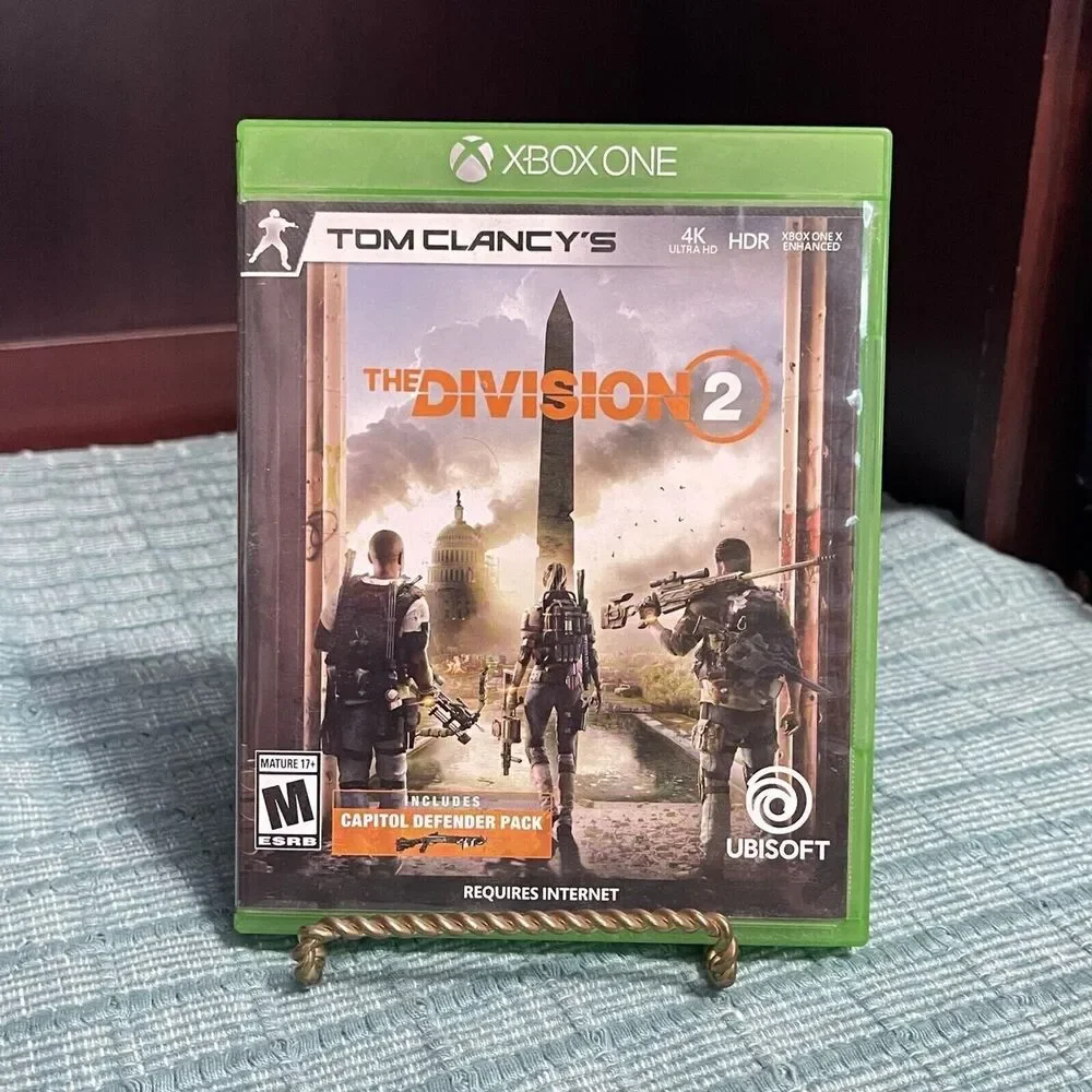 Tom Clancy's The Division 2 ( XBOX ONE) TESTED Complete Case Disc Video Game
